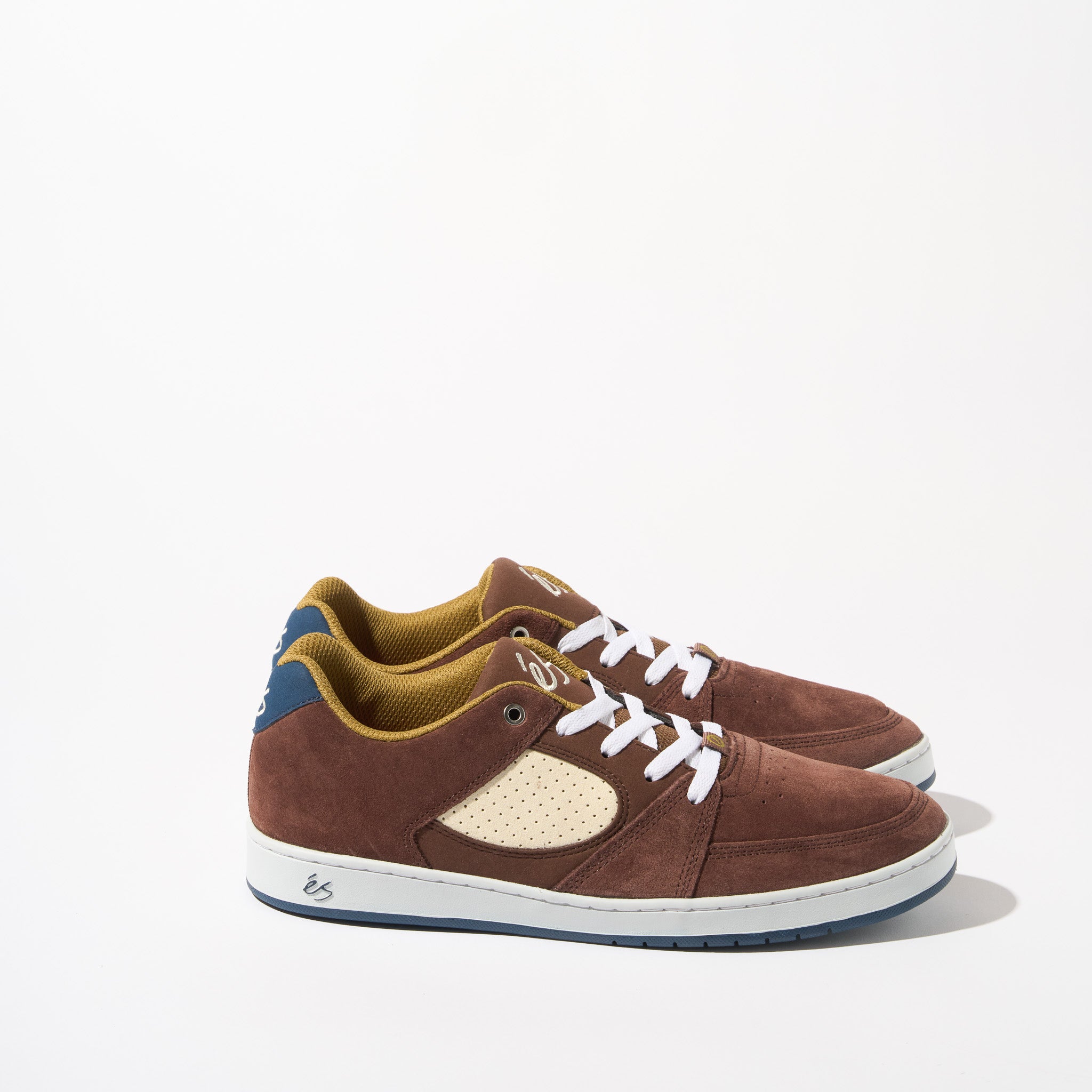 éS Accel Brown Skateboarding Shoes 