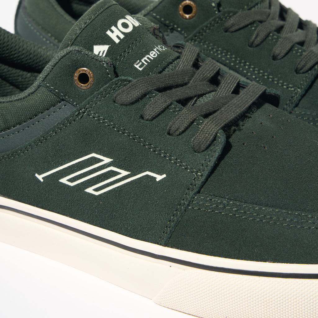 Emerica Hoban Shoes Forrest Green Close Up